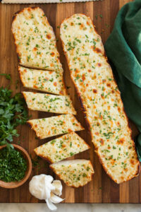 cheesy garlic bread