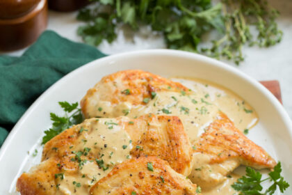 Creamy Dijon Mustard Chicken