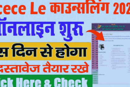 BCECE LE Counselling 2025